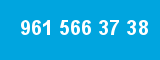961 566 37 38 961 566 37 38